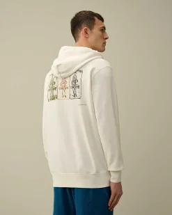 30/1 Fleece Artisanal Hoodie^C.P. Company New