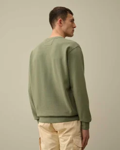 30/1 Fleece Artisanal Logo Sweatshirt^C.P. Company Cheap