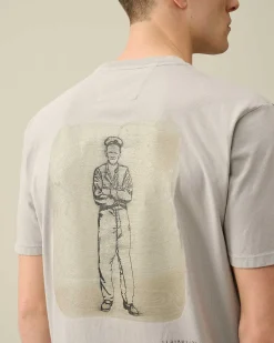 24/1 Jersey Artisanal British Sailor T-Shirt^C.P. Company Discount