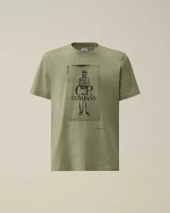 24/1 Jersey Artisanal Card T-Shirt^C.P. Company Shop