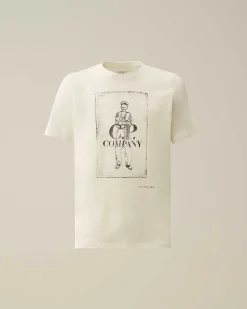 24/1 Jersey Artisanal Card T-Shirt^C.P. Company Flash Sale