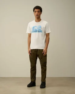 24/1 Jersey Artisanal Logo T-Shirt^C.P. Company Flash Sale