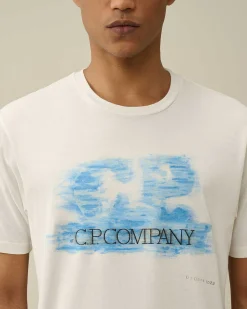 24/1 Jersey Artisanal Logo T-Shirt^C.P. Company Flash Sale