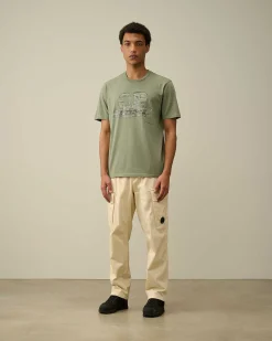 24/1 Jersey Artisanal Logo T-Shirt^C.P. Company Best