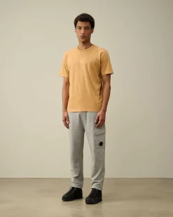 24/1 Jersey Artisanal Three Cards T-Shirt^C.P. Company Sale