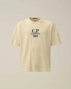 20/1 Jersey Boxy Logo T-Shirt^C.P. Company Hot