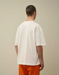 20/1 Jersey Boxy Logo T-Shirt^C.P. Company Hot