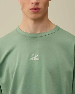 20/1 Jersey Boxy Long Sleeved T-Shirt^C.P. Company Flash Sale