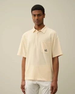 20/1 Jersey Boxy Polo Shirt^C.P. Company Flash Sale