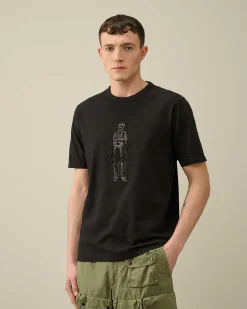 1020 Jersey British Sailor T-Shirt^C.P. Company Fashion