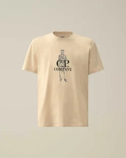 1020 Jersey British Sailor T-Shirt^C.P. Company Sale