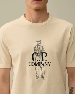 1020 Jersey British Sailor T-Shirt^C.P. Company Sale