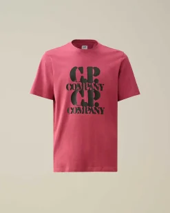30/1 Jersey Graphic T-Shirt^C.P. Company Hot