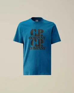 30/1 Jersey Graphic T-Shirt^C.P. Company Online