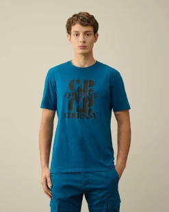 30/1 Jersey Graphic T-Shirt^C.P. Company Online