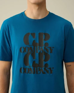 30/1 Jersey Graphic T-Shirt^C.P. Company Online