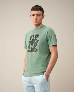 30/1 Jersey Graphic T-Shirt^C.P. Company Outlet