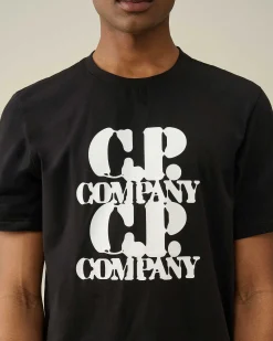 30/1 Jersey Graphic T-Shirt^C.P. Company Clearance