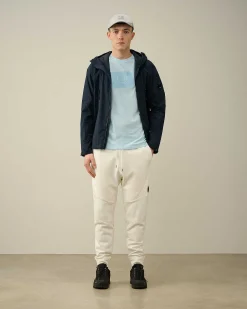 30/1 Jersey Label Style Logo T-Shirt^C.P. Company Shop