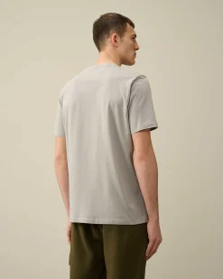 30/1 Jersey Label Style Logo T-Shirt^C.P. Company Store