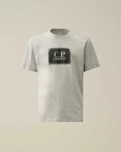 30/1 Jersey Label Style Logo T-Shirt^C.P. Company Discount