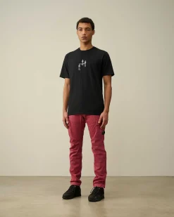 30/1 Jersey Relaxed Graphic T-Shirt^C.P. Company Online