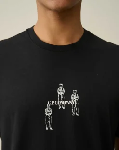 30/1 Jersey Relaxed Graphic T-Shirt^C.P. Company Online