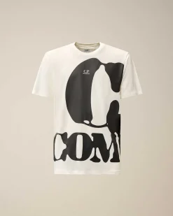 30/1 Jersey Relaxed Logo T-Shirt^C.P. Company Outlet