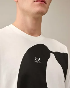 30/1 Jersey Relaxed Logo T-Shirt^C.P. Company Outlet