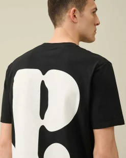 30/1 Jersey Relaxed Logo T-Shirt^C.P. Company Sale