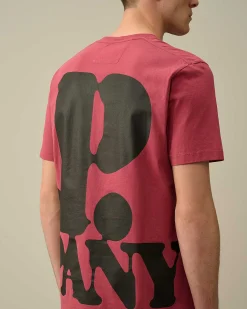 30/1 Jersey Relaxed Logo T-Shirt^C.P. Company Fashion