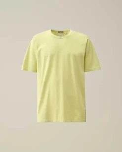 24/1 Jersey Resist Dyed Logo T-Shirt^C.P. Company Store