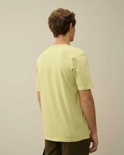 24/1 Jersey Resist Dyed Logo T-Shirt^C.P. Company Store