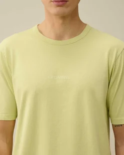 24/1 Jersey Resist Dyed Logo T-Shirt^C.P. Company Store