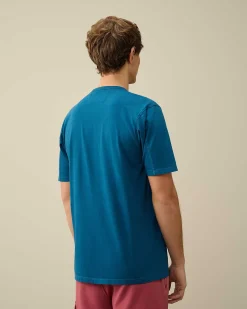 24/1 Jersey Resist Dyed Logo T-Shirt^C.P. Company Cheap