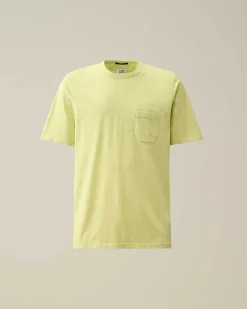 24/1 Jersey Resist Dyed Pocket T-Shirt^C.P. Company Fashion