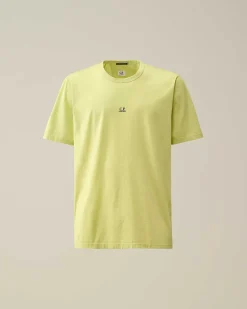 70/2 Mercerized Jersey Logo T-Shirt^C.P. Company Clearance