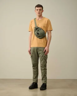 70/2 Mercerized Jersey Logo T-Shirt^C.P. Company Flash Sale