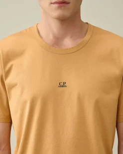 70/2 Mercerized Jersey Logo T-Shirt^C.P. Company Flash Sale