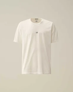 70/2 Mercerized Jersey Logo T-Shirt^C.P. Company Store
