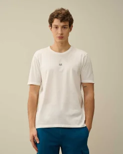 70/2 Mercerized Jersey Logo T-Shirt^C.P. Company Store