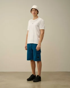 70/2 Mercerized Jersey Logo T-Shirt^C.P. Company Store