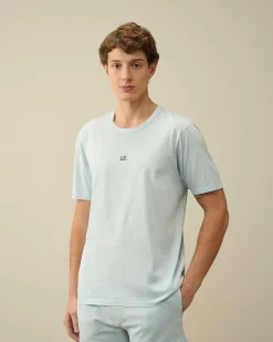 70/2 Mercerized Jersey Logo T-Shirt^C.P. Company Best Sale