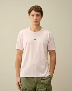 70/2 Mercerized Jersey Logo T-Shirt^C.P. Company Best