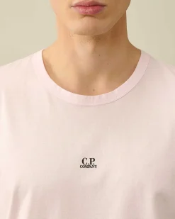 70/2 Mercerized Jersey Logo T-Shirt^C.P. Company Best