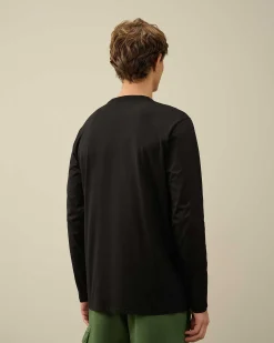 70/2 Mercerized Jersey Long Sleeved T-Shirt^C.P. Company Best