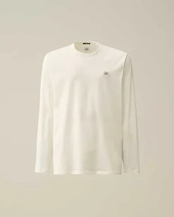 70/2 Mercerized Jersey Long Sleeved T-Shirt^C.P. Company Best