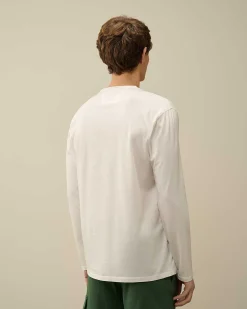 70/2 Mercerized Jersey Long Sleeved T-Shirt^C.P. Company Best