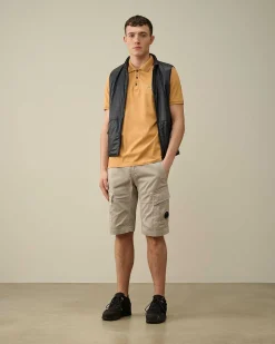 70/2 Mercerized Jersey Polo Shirt^C.P. Company Outlet