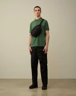 70/2 Mercerized Jersey Polo Shirt^C.P. Company Best